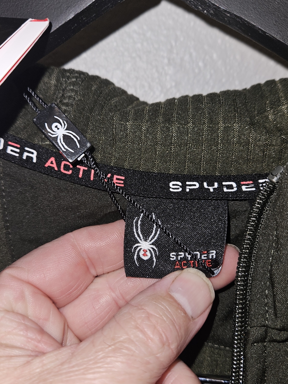 Spyder Women's Olive Green Hooded Softshell Jacket NWT - Picture 7 of 11